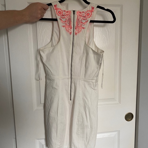 Vintage EUC Free People Embroidered Dress S - Picture 3 of 4